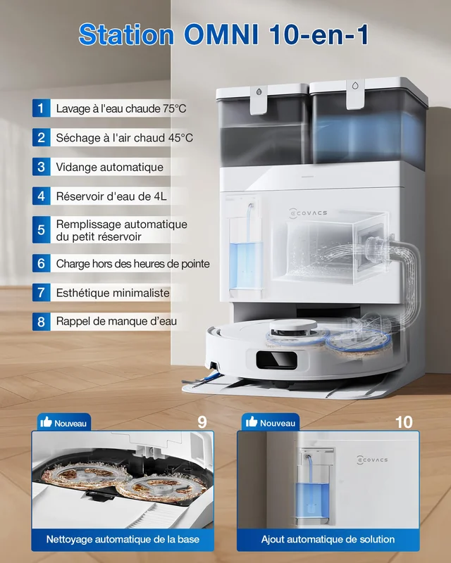 Ecovacs Deebot T30C Omni afbeelding 4
