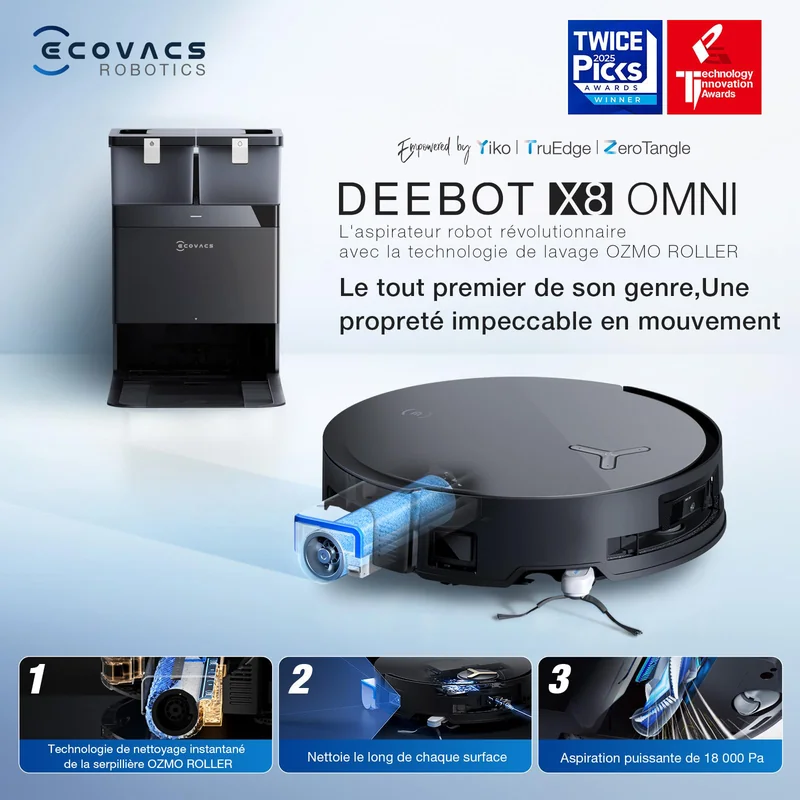 Ecovacs Deebot X8 Omni afbeelding 2