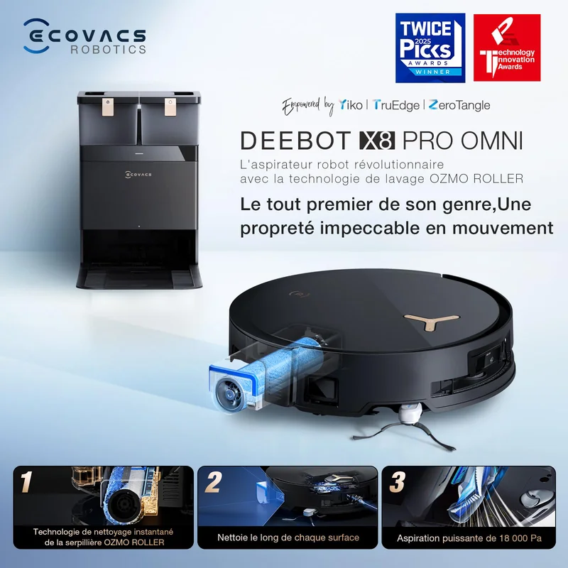 Ecovacs Deebot X8 Pro Omni afbeelding 2
