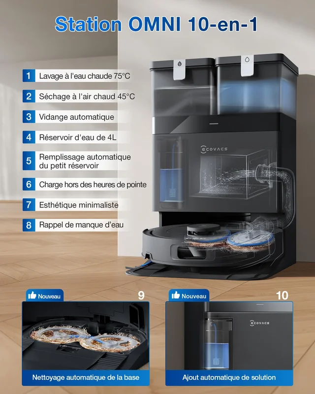 Ecovacs Deebot T30 Omni afbeelding 5